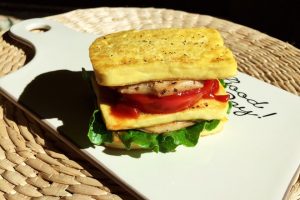 Tofu Chicken Sandwich