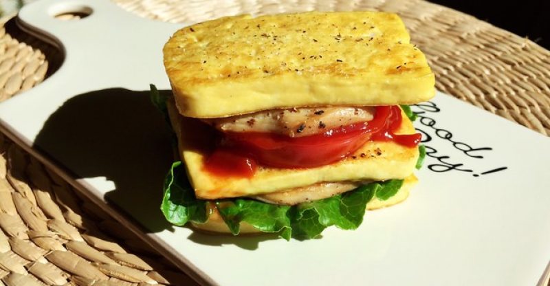 Tofu Chicken Sandwich